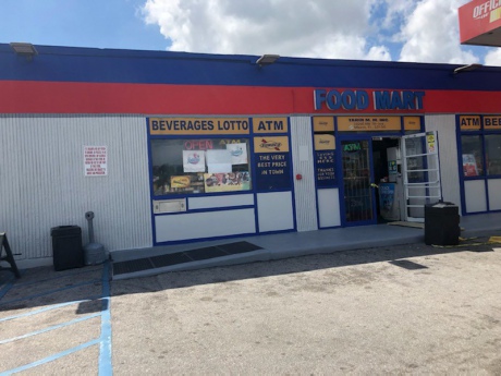 Commercial Painter for Hallandale Beach Gas Station