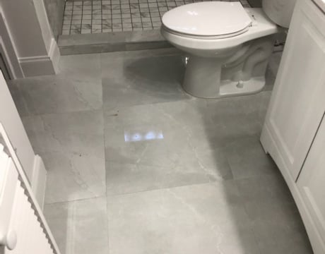 Bathroom Renovations in Davie, New Flooring