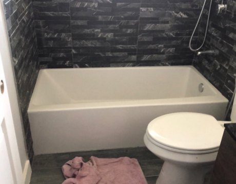 Bathroom Remodeling Tub and Tiling