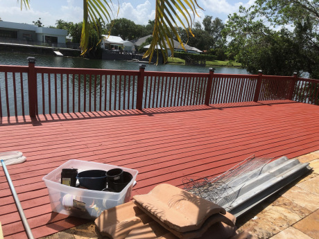 Deck Built in Dania Beach, FL 
