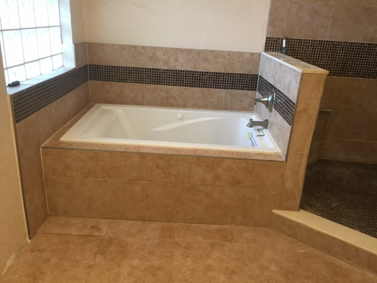 Bathroom renovation in Weston